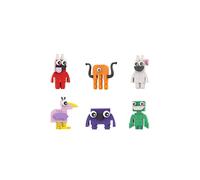 Juego de 6 bloques de construcción de jardín de Banban para niños, juguetes de decoración de escritorio