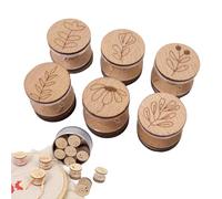 Juego de 6 bobinas magnéticas de estacionamiento para almacenamiento de bordados, soportes de cordón para suministros de costura, organizador de hilos de bordado para aficionados a la costura