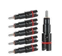 Juego de 6 boquillas de inyector de combustible de alto rendimiento 98.5-02 0432193635 RV275, compatible con Dodge, Ram 2500, 3500, 5.9L, L6, accesorios para coche.