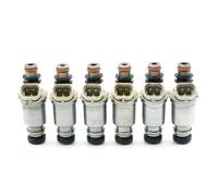 Juego De 6 Boquillas Inyector Combustible Para Coche, Accesorios 195500-5670 MD308861 Para Mitsubishi Para Pajero V20 3,0 L 110 KW Piezas de repuesto
