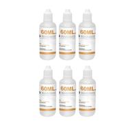 Juego de 6 botellas de 12 ml de repuesto de líquido antiniebla para mini máquinas de niebla portátiles Smoke B/Smoke S