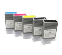 Juego de 6 Cartuchos de Tinta compatibles con Chip PFI-107 PFI107 PFI 107 de 130 ml para impresoras de Gran Formato IPF-670 IPF-680 IPF-685 IPF-770 IPF-780(1MBK 1BK 1C 1M 1Y)