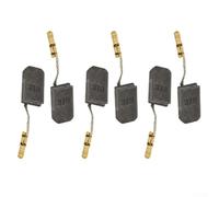 Juego de 6 cepillos de carbono 316046800 compatibles con amoladora angular Metabo W8-115 / W8-125 / W11-125 / WE14-125 / WE14-150, piezas de motor de repuesto para fijación