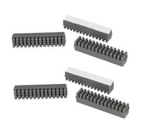 Juego de 6 cepillos de limpieza de boquillas para impresoras de laboratorio con cepillo de silicona resistente a altas temperaturas, cepillo de limpieza de silicona