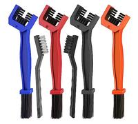 Juego de 6 cepillos de limpieza para cadenas de motocicleta, cepillo limpio, cepillo para cadena para motocicleta y bicicleta