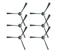 Juego de 6 cepillos laterales de repuesto para robot aspirador Lefant para M3 para limpieza eficiente de esquinas y bordes con cerdas de nailon de larga duración