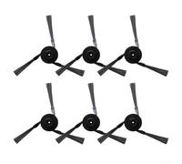 Juego de 6 cepillos laterales para MOVA P10 Pro Ultra, accesorios de limpieza de esquinas de repuesto para robot aspirador, cerdas de nailon, juego de herramientas de eliminación de desechos de borde