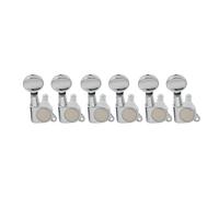 Juego de 6 clavijas afinación selladas for guitarra Fender ST Tele(Oval button Chrome)