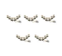 Juego de 6 clavijas de afinación de guitarra clásica, botón redondo, afinación de 3 L, para clavos, máquina H, clavija de afinación de guitarra, afinación de cuerda, afinación de guitarra, clavija de