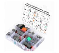 Juego de 6 conectores DT impermeables IP68 confiables con kit de terminales y accesorios para diversas aplicaciones