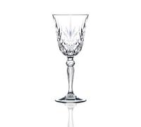 Juego de 6 copas de vino blanco Melodia de RCR Crystal