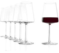 Juego De 6 Copas De Vino Tinto Power 520 Ml, En Cristal Sin Plomo
