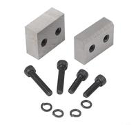 Juego de 6 cuchillas de corte eléctrico para herramientas de corte hidráulico, mandíbula de repuesto compatible con tijeras de barra de acero portátiles, 16/20/25 mm, (tipo 20)