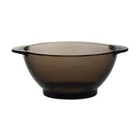 Juego de 6 cuencos para sopa de cristal, apilables, transparentes, para pasta, ensalada, fideos, aperitivos, cuencos de cristal para servir cereales y desayuno con asas dobles