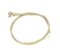 Juego de 6 cuerdas coloridas para guitarra acústica, juego de cuerdas para guitarra folk para tocar mejor y fácil reemplazo