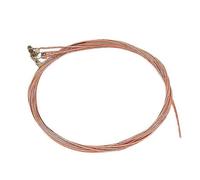 Juego de 6 cuerdas de guitarra acústica coloridas para tocar mejor y fácil reemplazo de juego acústico folk