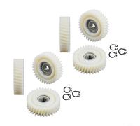 Juego de 6 engranajes planetarios de nailon para motor de cubo de bicicleta eléctrica con dientes 31T 35T 36T y rodamientos 608, componentes de engranaje de acero inoxidable para bicicleta eléctrica