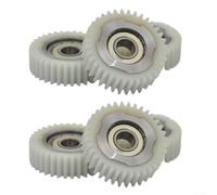 Juego de 6 engranajes planetarios rectos de nailon 36T para motor de cubo de bicicleta eléctrica con rodamientos 608, engranajes de reducción silenciosos de acero inoxidable para kit de conversión de