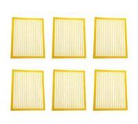 Juego de 6 excluidores de plástico para colmenas de abejas con varios tamaños en blanco o amarillo para regular la puesta de huevos y mejorar la salud de la colmena (50,5 x 35,5 cm, amarillo)