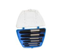 Juego de 6 extractores de tornillo - Giro a la izquierda cónico