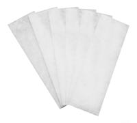 Juego de 6 filtros de algodón para lavadora para eliminar pelusas y escombros, compatible con electrodomésticos Beko (6 x 19 cm)