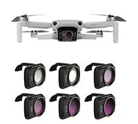 Juego de 6 filtros de cámara de GonECE Sunnylife, MCUV CPL ND4 ND8 ND16 ND32, Filtro de cámara para dji Mavic Mini Drone