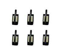 Juego de 6 filtros de gasolina ZF-1 para McCulloch 216985 MC-9182-310001 para Tecumseh 410263 para ZAMA Homelite 49422 desbrozadora motosierra cortasetos