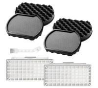 Juego de 6 filtros HEPA para aspiradoras Bosch Serie 6, 4 filtros HEPA + 2 filtros de espuma + cepillo de limpieza, filtro de repuesto compatible con BGC41XALL, BGC41X36, BGC41XSIL, VRBSGS41