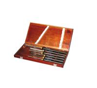 JUEGO DE 6 GUBIAS PARA TORNO MADERA HOLZMANN H6TLG