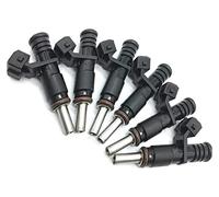 Juego de 6 inyectores de Combustible con válvula de inyección para BMW 328i, 330i, 525i, 528i, 530i, X3, X5 y Z4 (13537531634 y 7531634)
