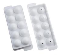 Juego de 6 moldes de silicona para cubitos de hielo, diseño de vaca helada divertida para cócteles, apto para lavavajillas, fácil de quitar, diseño flexible para fiestas, bebidas, bolas de hielo