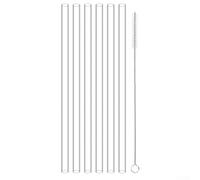 Juego de 6 pajitas de repuesto con cepillo para vaso Owala de 40 onzas, compatible con sistemas comunes de pajitas de taza de agua