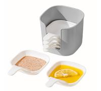 Juego de 6 piezas de salsa de salsa, salsa de tomate, 6 unidades, diseño de mango conveniente, Dip Bowls for Dinner, Snacks, Kitchen Table Use, Appetizers, Dining, Home, 3,62 x 4,92 x 3,15 pulgadas