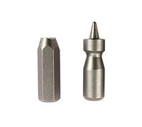 Juego de 6 piezas para reparación de cadenas de motosierra de aluminio duradero y fácil de usar.