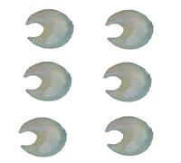 (Juego de 6 piezas) Punta de lanza natural de piedra Opolite Punta de flecha hecha a mano de 1 a 1,5 pulgadas-Blessfull Healing