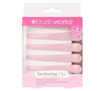 Juego de 6 pinzas para el cabello de Brushworks