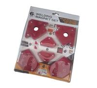 Juego de 6 plantillas de soldadura ajustables para proyectos de soldadura de precisión, posicionador de soldadura