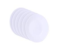 Juego de 6 platos para almuerzo Corelle White Livingware de 8 a 12 pulgadas 812