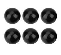 Juego de 6 pomos roscados M12 de 40 mm de diámetro con mango redondo para herramientas de máquina