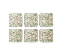 Pimpernel 6 Posavasos Strawberry Thief Green