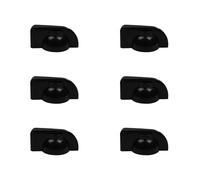 Juego de 6 punteros fijos para pedal de efecto de guitarra, perilla de cabeza de pollo, amplificador de efecto, pomos de pedal de efecto