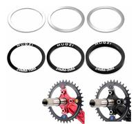 Juego de 6 separadores de manivela de 24 mm, aluminio y acero inoxidable, 24 mm, para BB86/91/92/BB30/PF30, bicicleta de carretera MTB, montaje preciso para aficionados y talleres