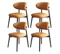 Juego de 6 sillas de comedor de madera con respaldo de piel sintética, alta capacidad de carga, elegantes para restaurante, sala de estar, hotel, dormitorio (negro y gris claro)