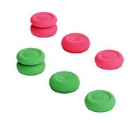 Juego de 6 tapas de agarre para el pulgar, cubierta para joystick, color rosa y verde