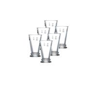 Juego de 6 vasos antiguos La Rochere Napoleon Bee - Cristaler a La Rochere Bee - Vasos de cristaler a de lujo (315 ml)