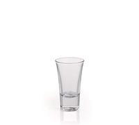 Juego de 6 vasos de satén amargo