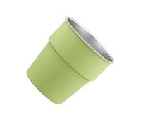 Juego de 6 vasos de viaje para beber tazas de café 304 textura de acero inoxidable tazas para exteriores adecuadas para beber café