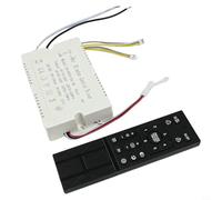 Juego de 6 velocidades para ventilador de techo con mando a distancia con motor dual y control de frecuencia para un rendimiento óptimo