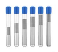 Juego de 60 boquillas de acero inoxidable para limpieza de agujas de impresora 3D, tamaños 0, 15, 0, 4 mm para una limpieza eficaz