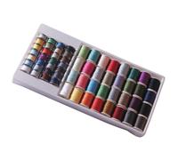 juego de 60 piezas de carretes de hilo coloridos para costura y bordado